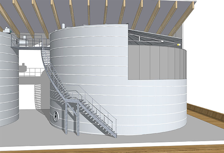 Trinkwasser Behaelter Modell - Lipp System