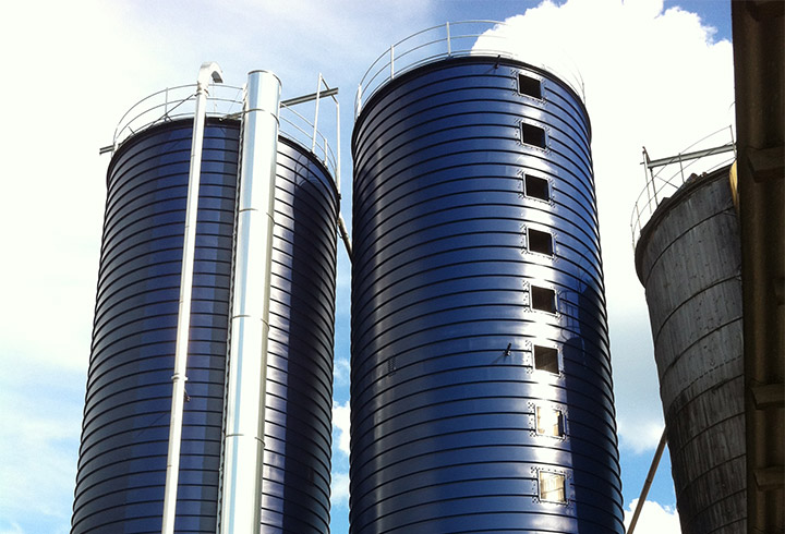 Landwirtschaft Gaerfutter Silo - Lipp System