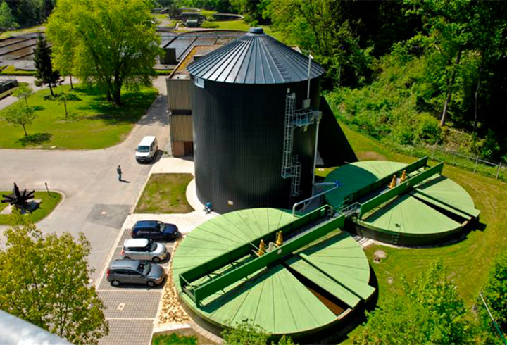 Lipp KomBio-Reactor in a waste water treatment plant