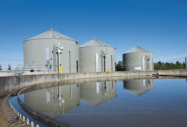 KomBio reactors in local authority plant