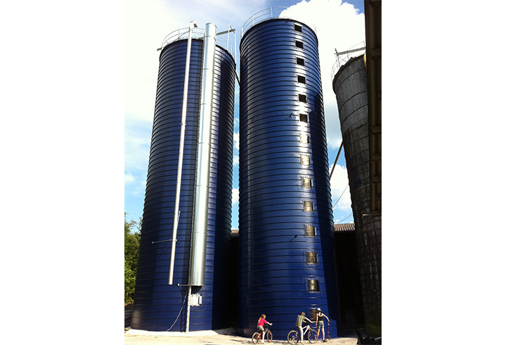 Silage fodder Silos