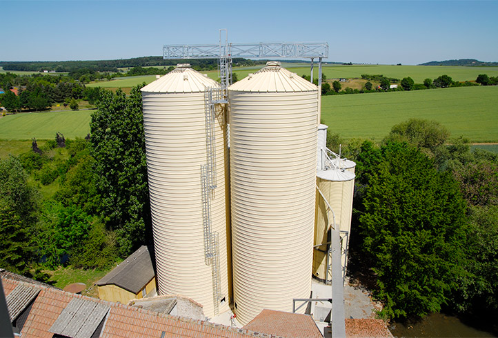 Silo agricole