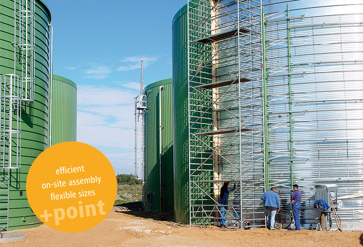 LIPP Universal digester during construction