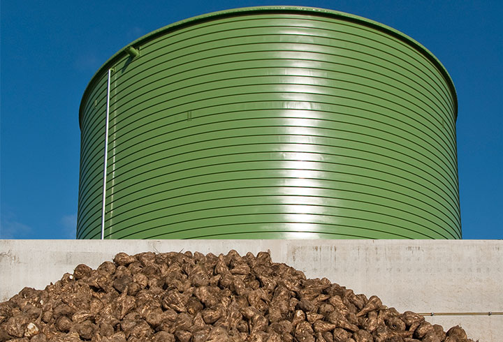 Sugar beet silo - Lipp System